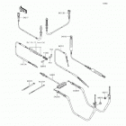 Mule 600 (KAF400-BGF) Тросы управления