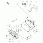 Mule 610 4x4 SE Fleet (KAF400-GGF) Крышка вариатора