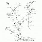 Mule 610 4x4 XC SE (KAF400-FGF) Рачаг переключения