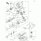 Mule 4000 (KAF620-PGF) Стартер
