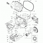 Mule PRO-FX EPS (KAF820-FGF) Крышка вариатора