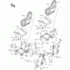 Teryx (KRF800-FGF) Сидение