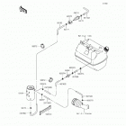 Mule 610 4x4 XC Camo (KAF400-EGF) Испарительная система топлива