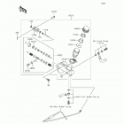 Mule 600 (KAF400-BGF) Главный тормозной цилиндр