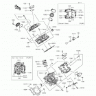 Teryx (KRF800-FGF) Головка цилиндра