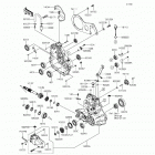 Mule 610 4x4 XC (KAF400-DGF) Коробка передач
