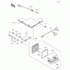 Mule 4010 4x4 (KAF620-MGF) Фонарь