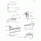 Teryx LE (KRF800-GGF) Decals(graystone)