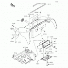 Mule 610 4x4 XC Camo (KAF400-EGF) Передний ящик