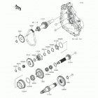 Mule 610 4x4 XC SE (KAF400-FGF) Трансмиссия