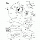 Mule 4010 Trans4x4 (KAF620-RGF) Радиатор