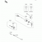 Mule 610 4x4 (KAF400-AFF) Замок зажигания