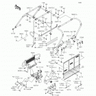 Mule 4010 Trans4x4 (KAF620-RFFA) Guards  /  cab frame