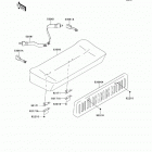 Mule 600 (KAF400-BFF) Сидение