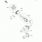 Mule 610 4x4 (KAF400-AFF) Crankshaft  /  piston(s)