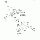 Mule 610 4x4 (KAF400-AFF) Подвеска