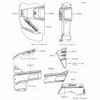 Teryx4 LE (KRT800-CFF) Decals(white)