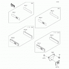 Mule 610 4x4 XC Camo (KAF400-EFF) Катафоты