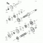 Teryx (KRF800-BFF) Трансмиссия