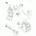 Mule 4010 Trans4x4 (KAF620-RFFA) Масляный насос  /  масляный фильтр