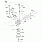 Mule 610 4x4 (KAF400-AFF) Карбюратор