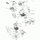 Teryx4 (KRT800-BFF) Детали рамы (фронт)