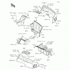Teryx4 LE (KRT800-CFF) Заднее крыло