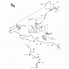 Teryx (KRF800-BFF) Тормозные трубки