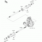 Mule 610 4x4 (KAF400-AFF) Задняя ось