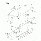 Mule 610 4x4 XC Camo (KAF400-EFF) Крылья