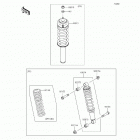 Mule 610 4x4 XC Camo (KAF400-EFF) Амортизатор