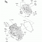 Mule 610 4x4 (KAF400-AFF) Картер