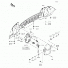 Mule 610 4x4 XC Camo (KAF400-EFF) Фара