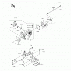 Mule 4010 Trans4x4 (KAF620-RHF) Акселератор