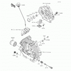 Mule 610 4x4 XC Camo (KAF400-EFF) Масляный насос  /  масляный фильтр