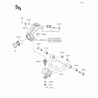 Mule 610 4x4 XC Camo (KAF400-EFF) Подвеска