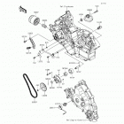 Teryx (KRF800-BFF) Масляный насос  /  масляный фильтр