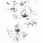 Teryx4 LE (KRT800-CFF) Детали рамы (фронт)