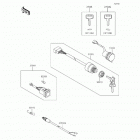 Mule 610 4x4 XC Camo (KAF400-EFF) Замок зажигания