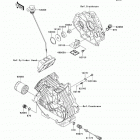 Mule 610 4x4 (KAF400-AFF) Масляный насос  /  масляный фильтр