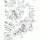 Mule 610 4x4 (KAF400-AFF) Коробка передач