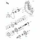 Mule 610 4x4 XC Camo (KAF400-EFF) Трансмиссия