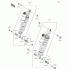 Teryx4 Camo (KRT800-DFF) Амортизатор