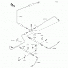 Mule 4010 Trans4x4 (KAF620-RFFA) Тормозные трубки