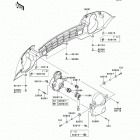 Mule 600 (KAF400-BFF) Фара