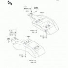 Mule 600 (KAF400-BFF) Заднее крыло