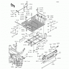 Teryx (KRF800-BFF) Багажник-кузов