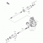 Mule 610 4x4 XC Camo (KAF400-EFF) Задняя ось