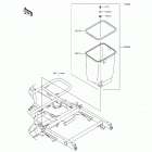 Mule 610 4x4 XC Camo (KAF400-EFF) Optional parts(frame)