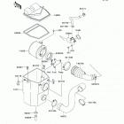 Mule 600 (KAF400-BFF) Воздухозаборник